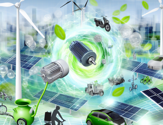 Electric motors power the shift to sustainable technologies