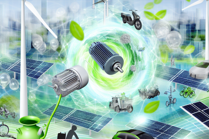 Electric motors power the shift to sustainable technologies