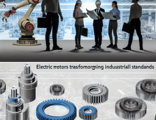 Elektriska motorer förändrar industristandarderna